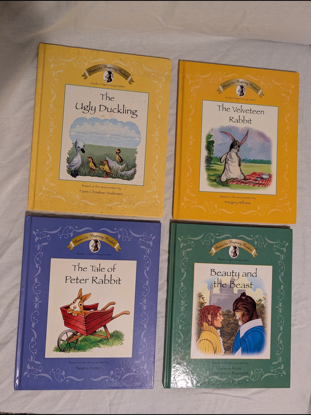 Classics For Beginning Readers-Reader's Digest Young Families -Set Of 4